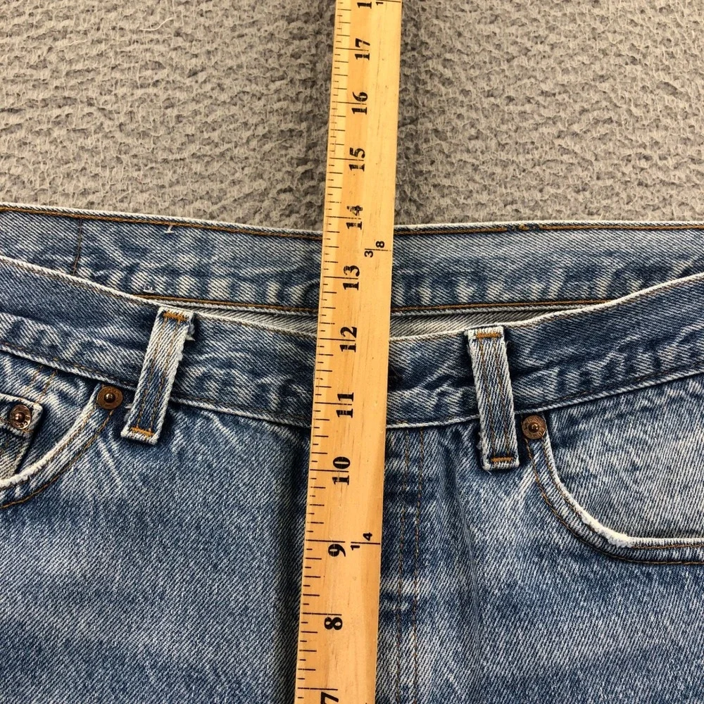 Vintage Levis Jeans Mens 36x31 (Fits 34x29) Blue 501 XX Faded Made In USA 80s